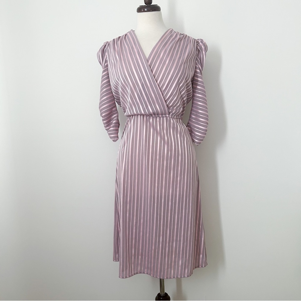 Vintage 70s Pariscope Cocktail Dress • Size L